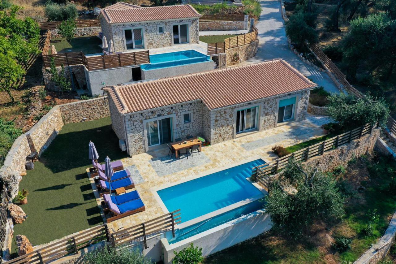 Villa Di Pietra Liapades Buitenkant foto